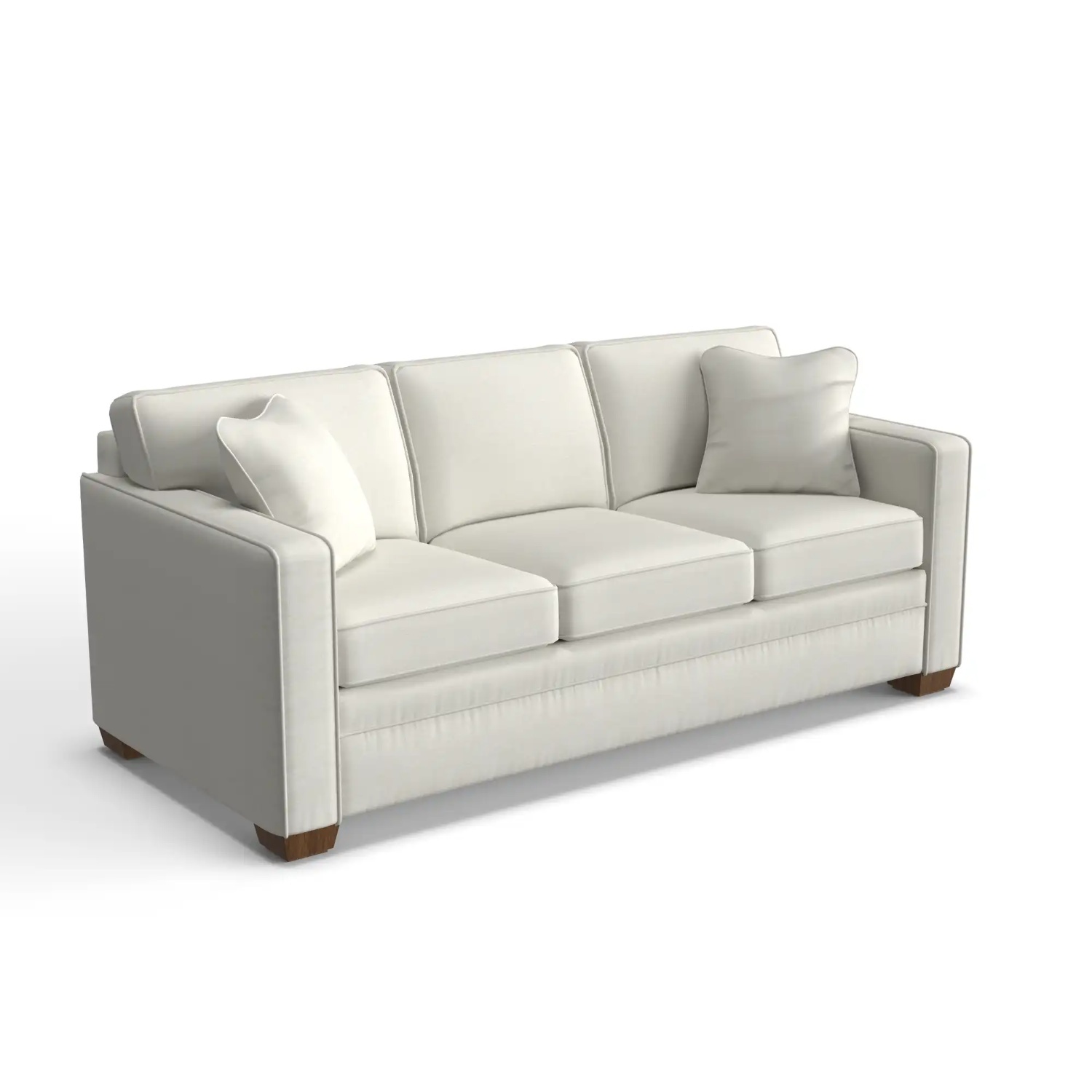 La-Z-Boy Meyer Eggshell Leather 3+ Seater Sofa - image-10