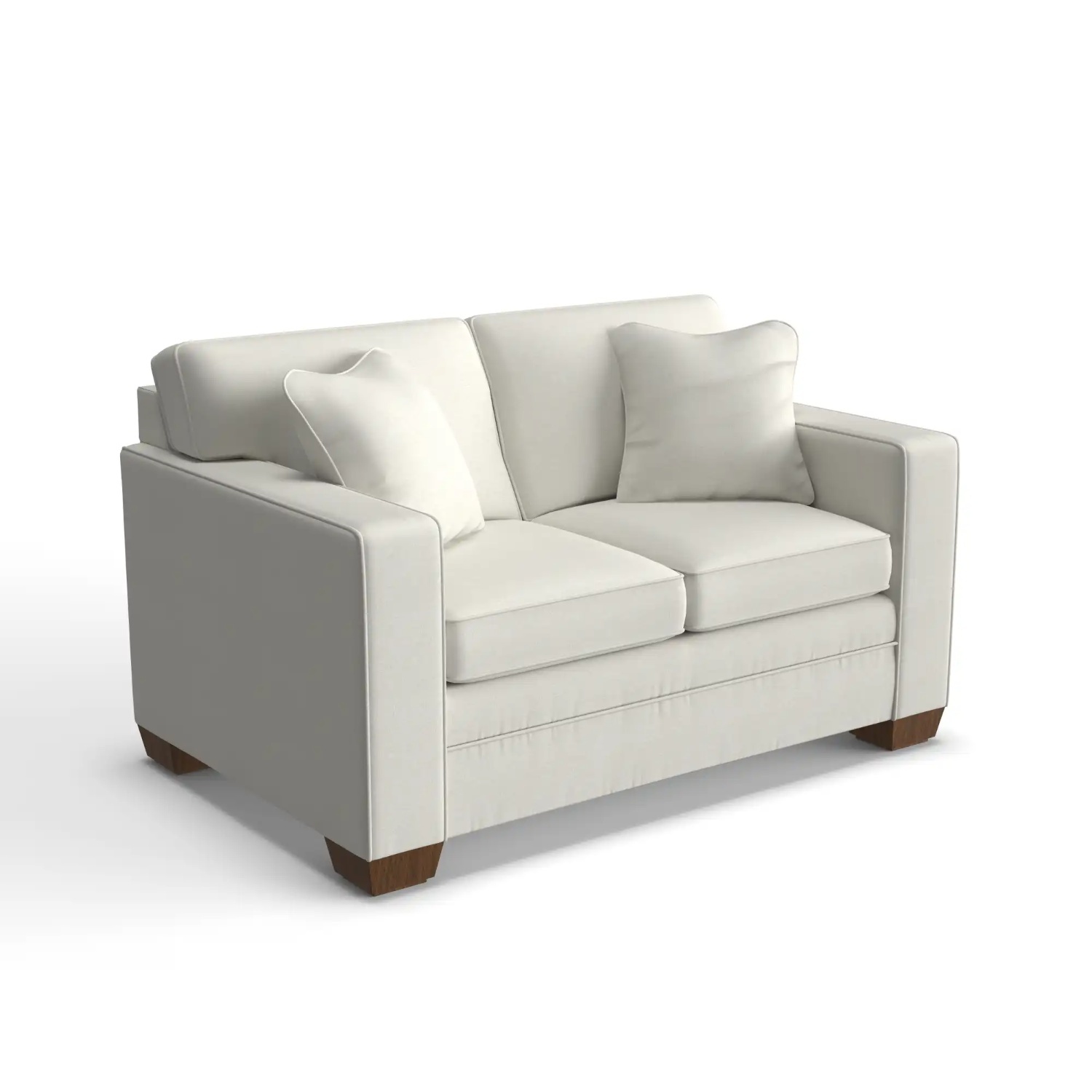 La-Z-Boy Meyer Eggshell Leather Loveseat - image-8