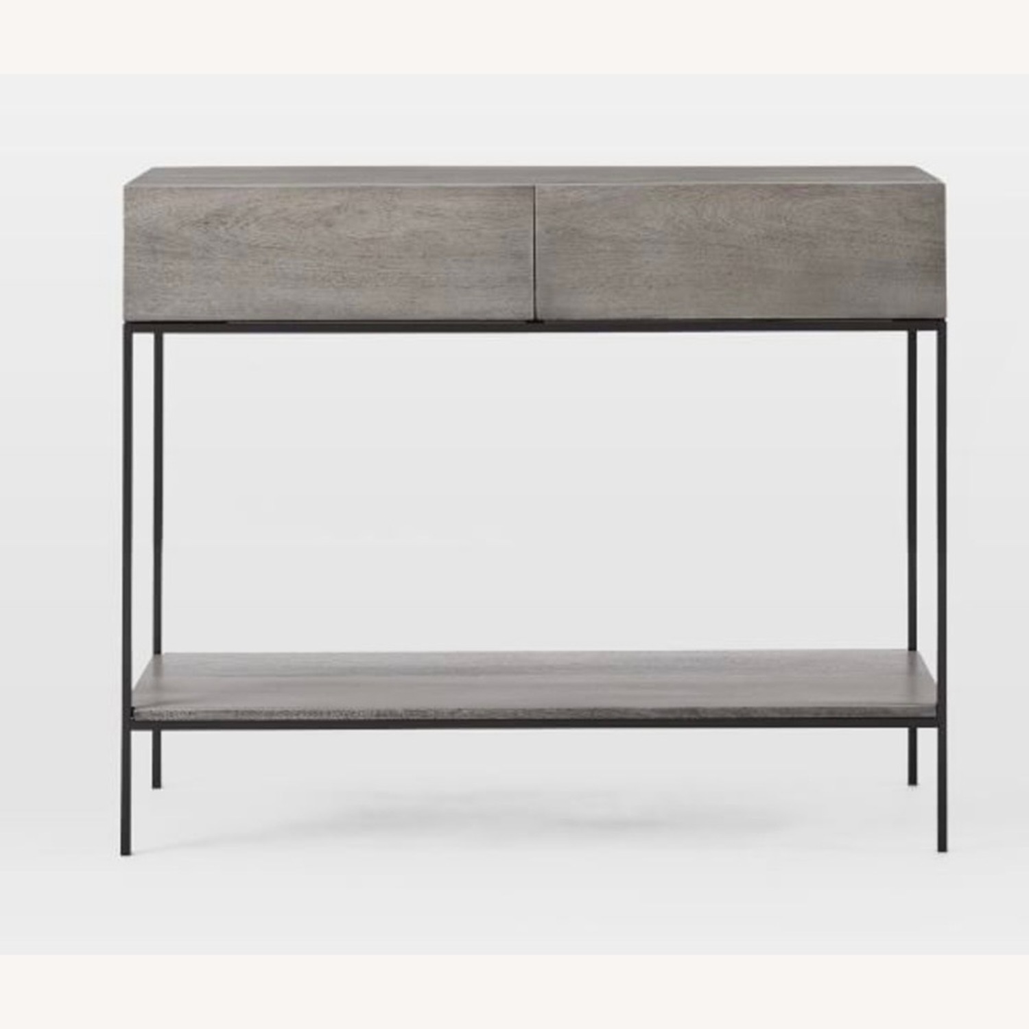 West Elm Industrial Storage Console, Gray - image-2
