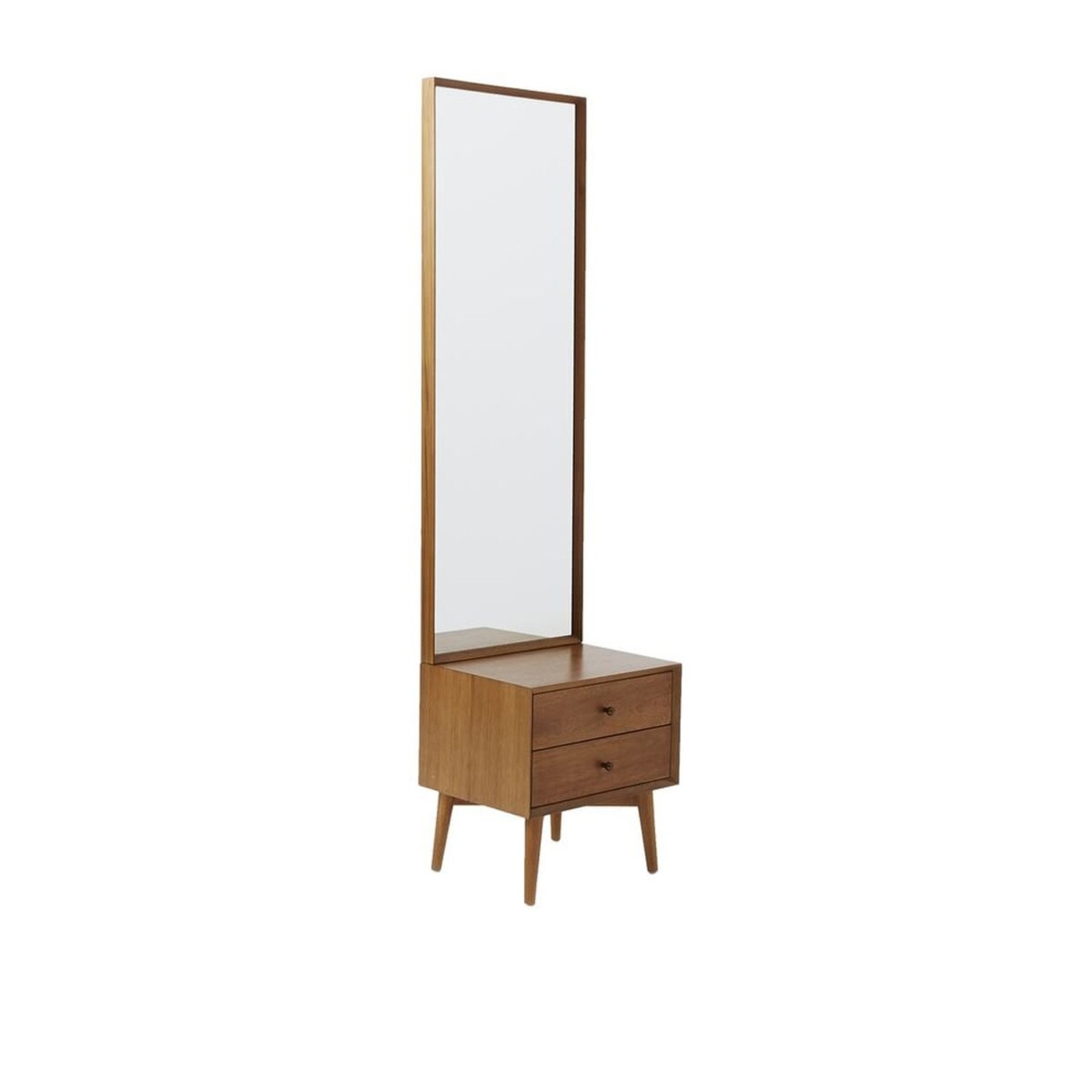 West Elm Mid-century Modern Console W Mirror - image-8