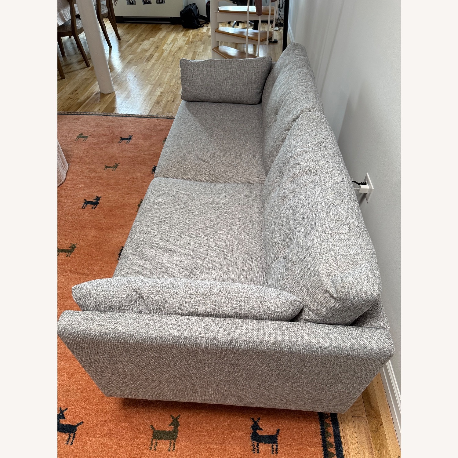 Article Anton 82" Sofa - Winter Gray - image-7