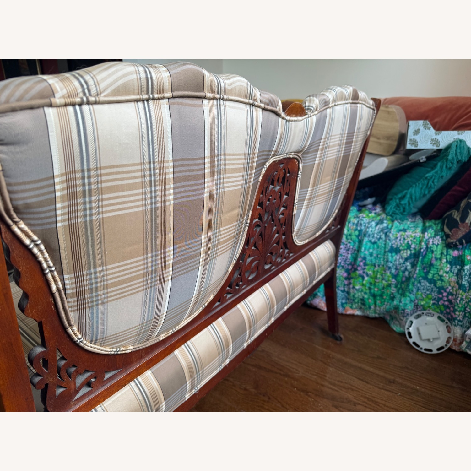 Vintage/Antique Finds Wood Bench - image-5