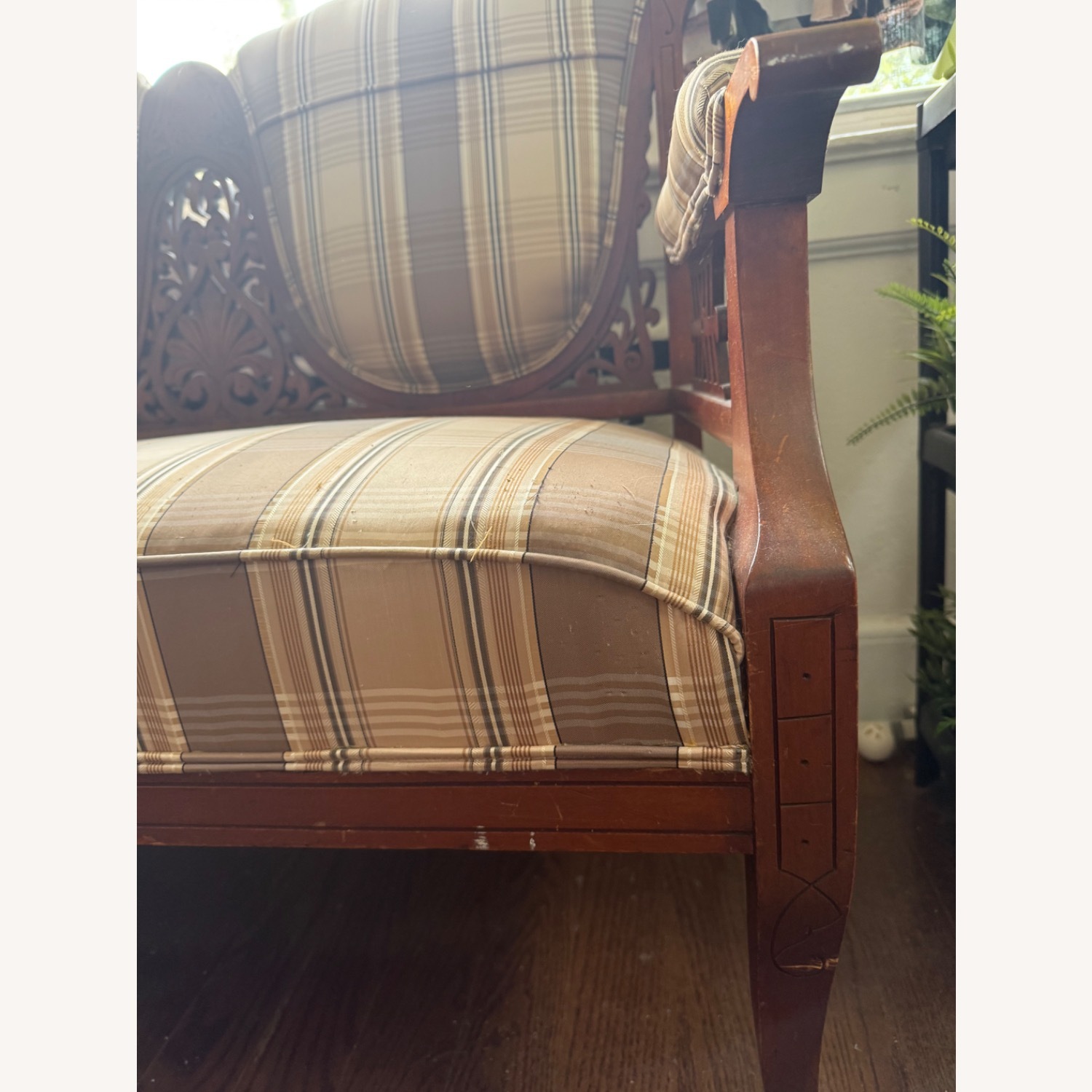 Vintage/Antique Finds Wood Bench - image-2