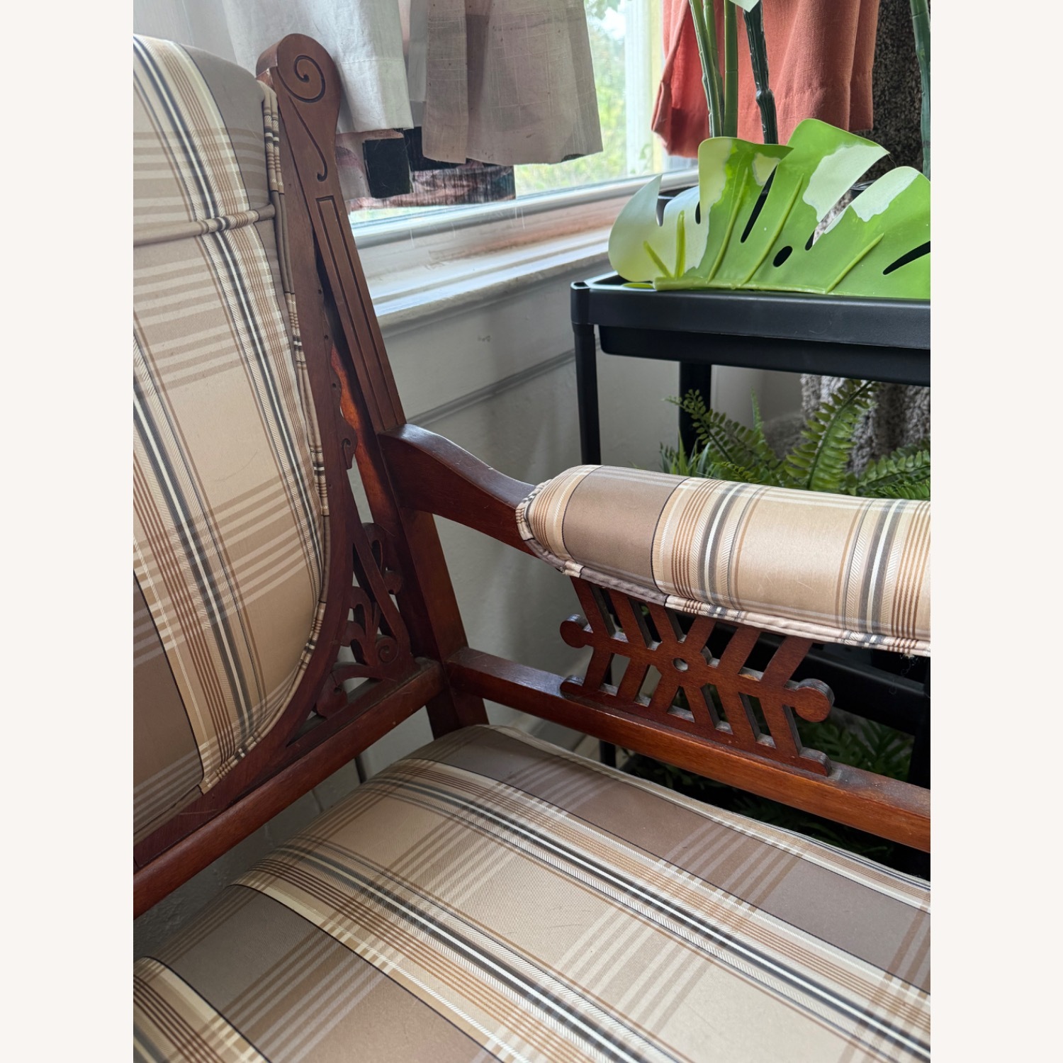 Vintage/Antique Finds Wood Bench - image-4