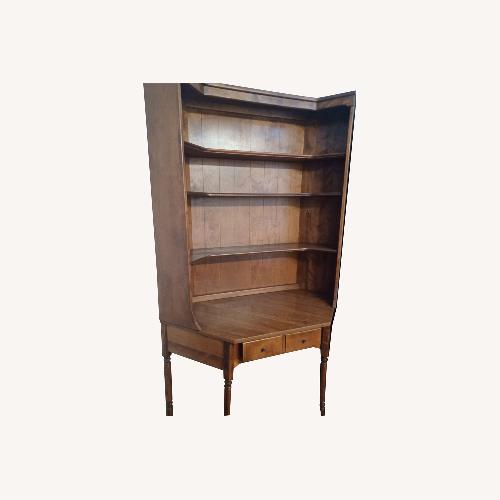 Used Ethan Allen Heirloom Desk with Bookcase for sale on AptDeco
