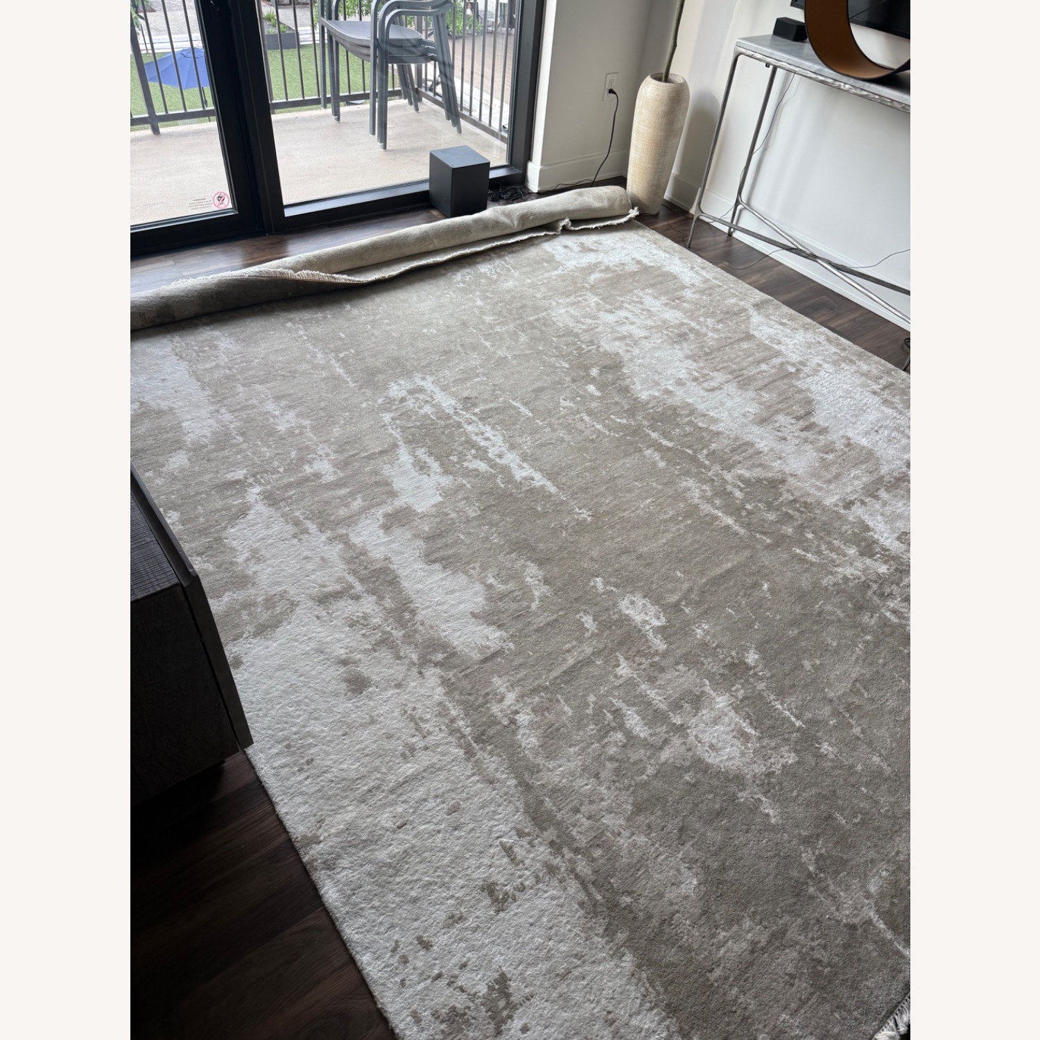 Restoration Hardware Azore Silk Rug 9x12 - image-7