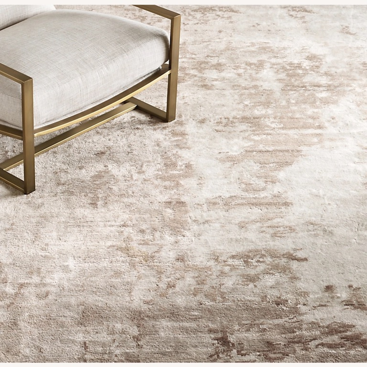 Restoration Hardware Azore Silk Rug 9x12 - image-3