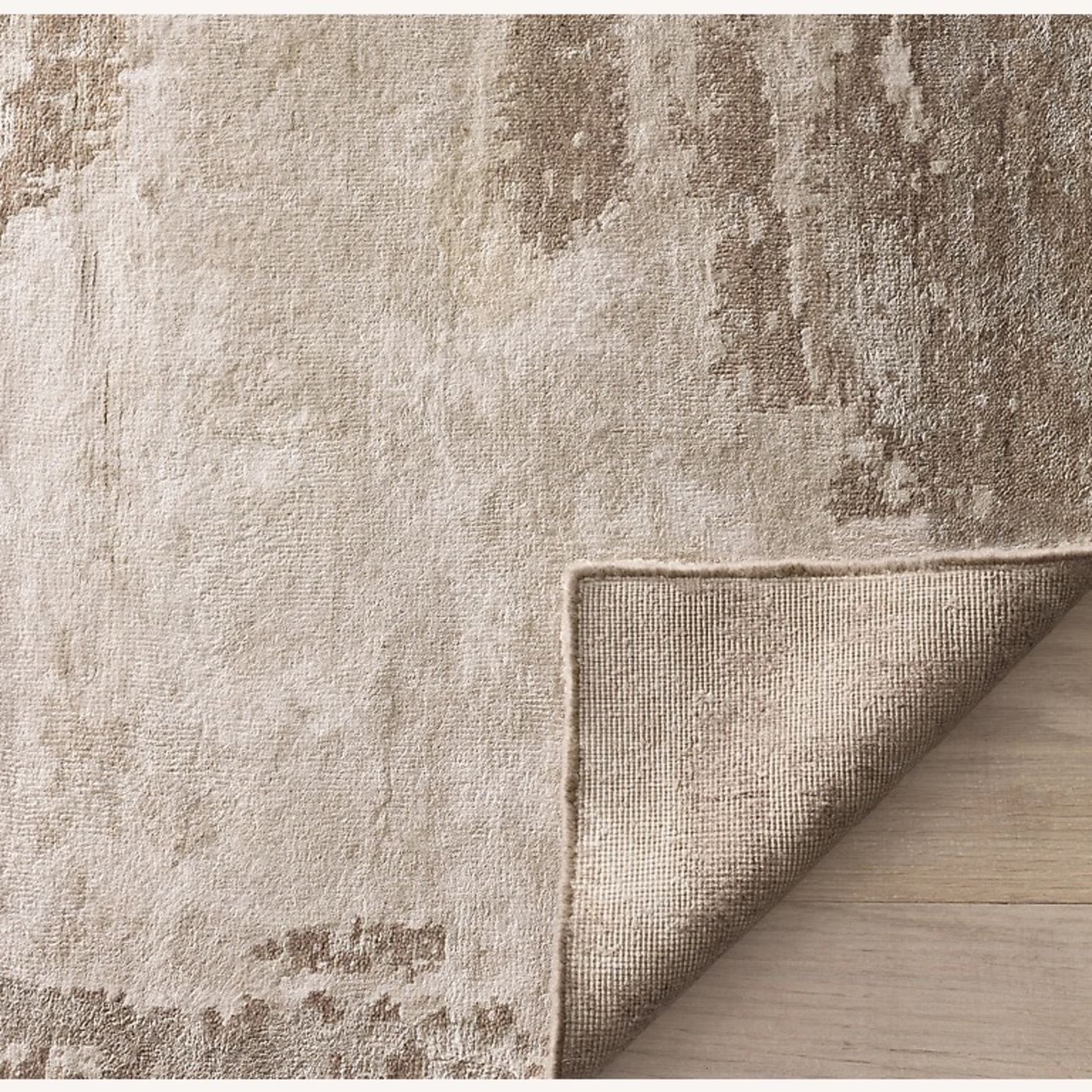 Restoration Hardware Azore Silk Rug 9x12 - image-1