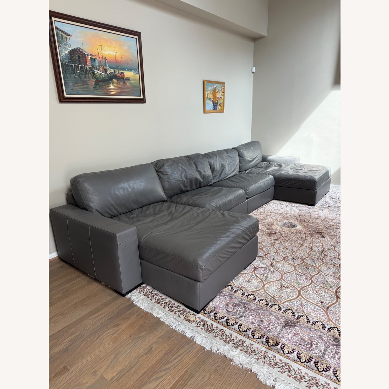 3-Piece Sectional Sofa with Dual Chaise Loungers  - image-2