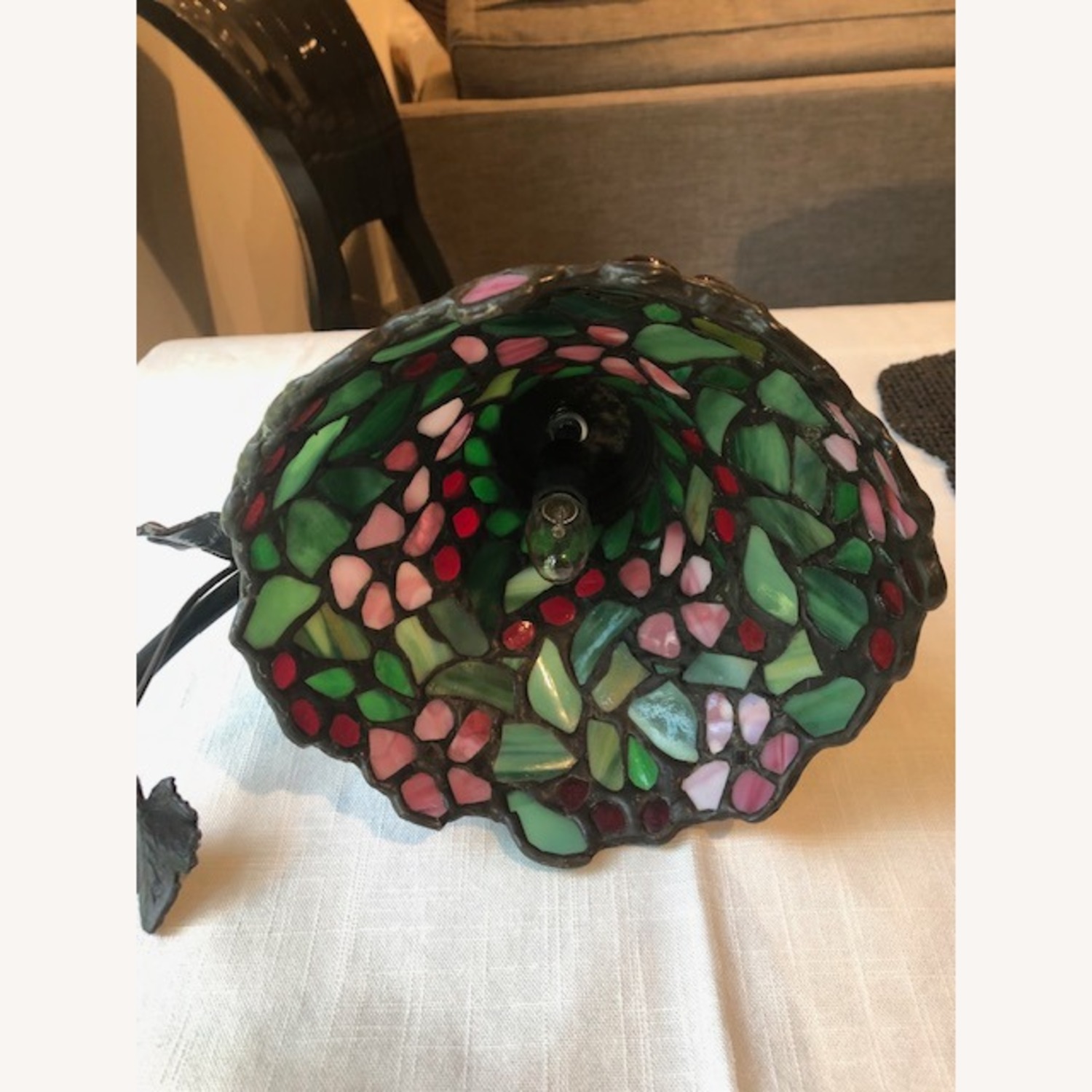 Vintage/Antique Finds Metal Table Lamp - image-4