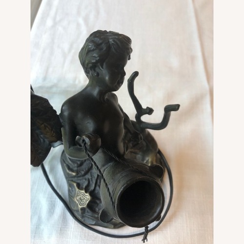Used Vintage/Antique Finds Metal Table Lamp for sale on AptDeco