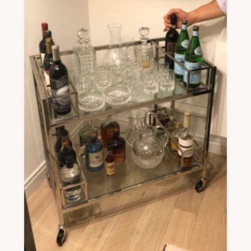 Used RH 1930s French Trolley Bar Cart for sale on AptDeco