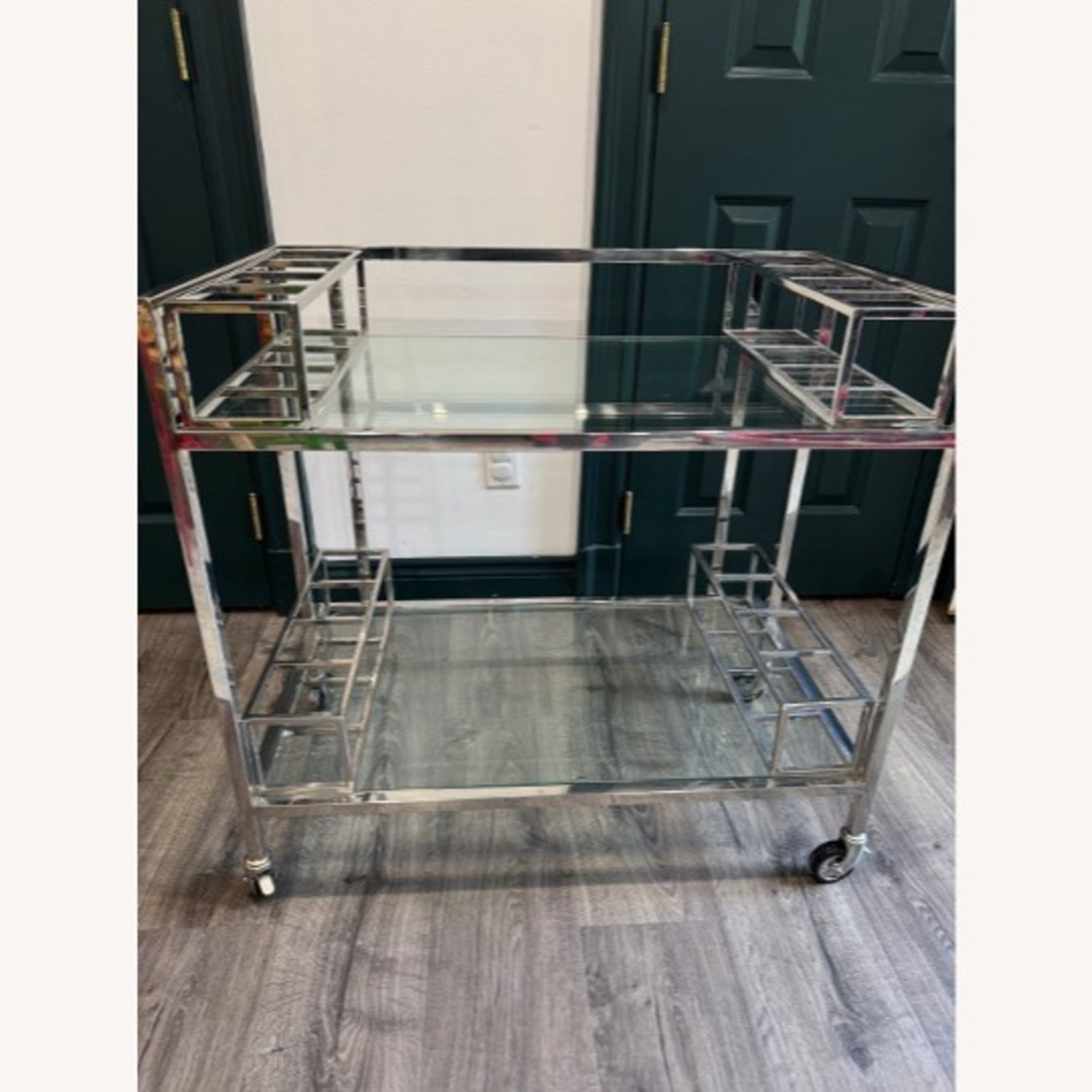 RH 1930s French Trolley Bar Cart - image-2