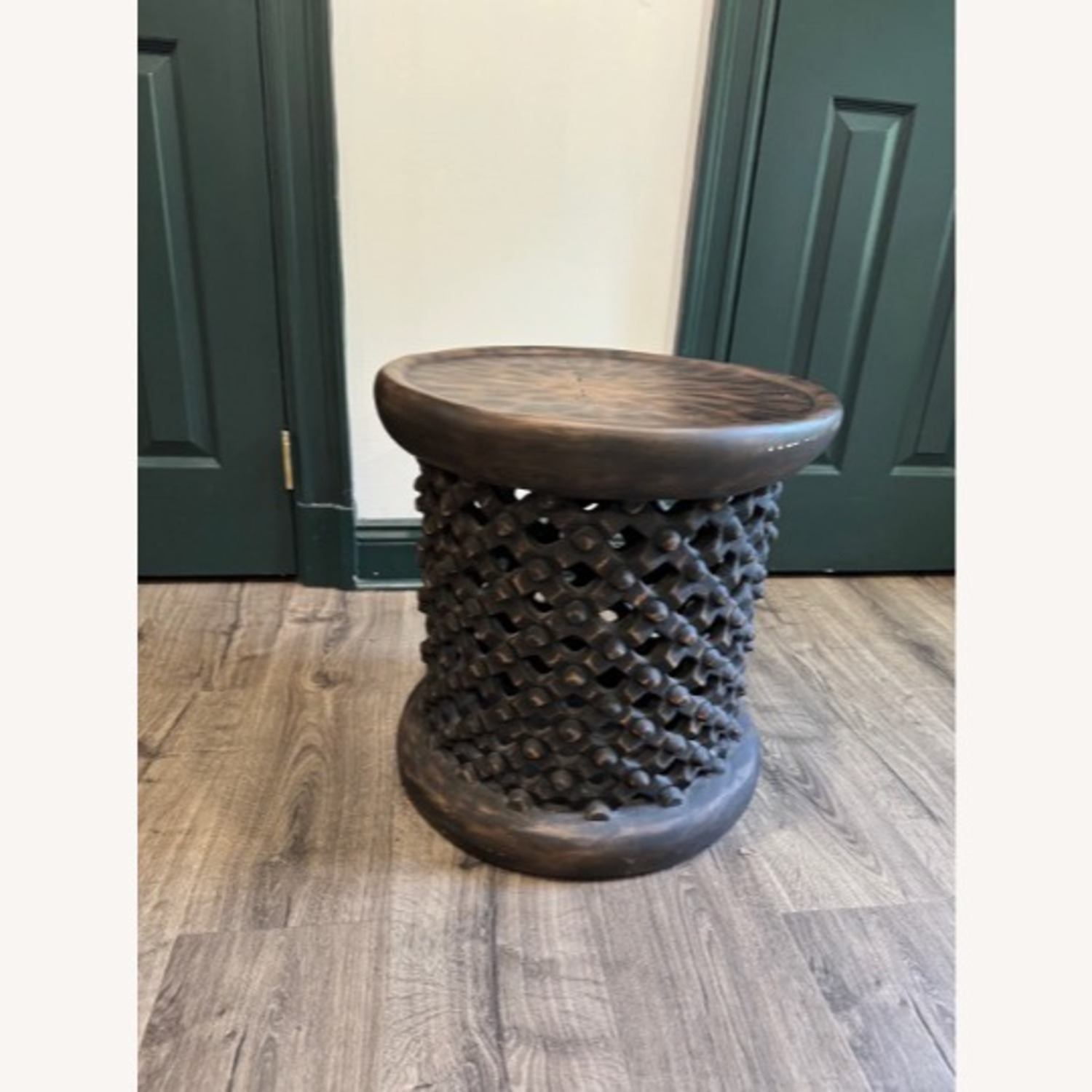 RH Bamileke King's 18.5" Side Table - image-1