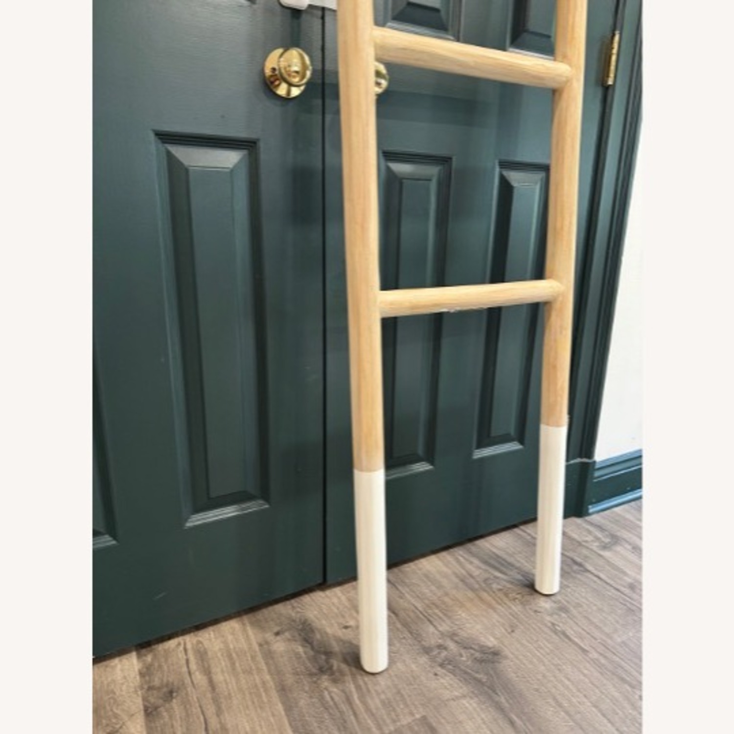 Serena & Lily Teak Ladder - image-2