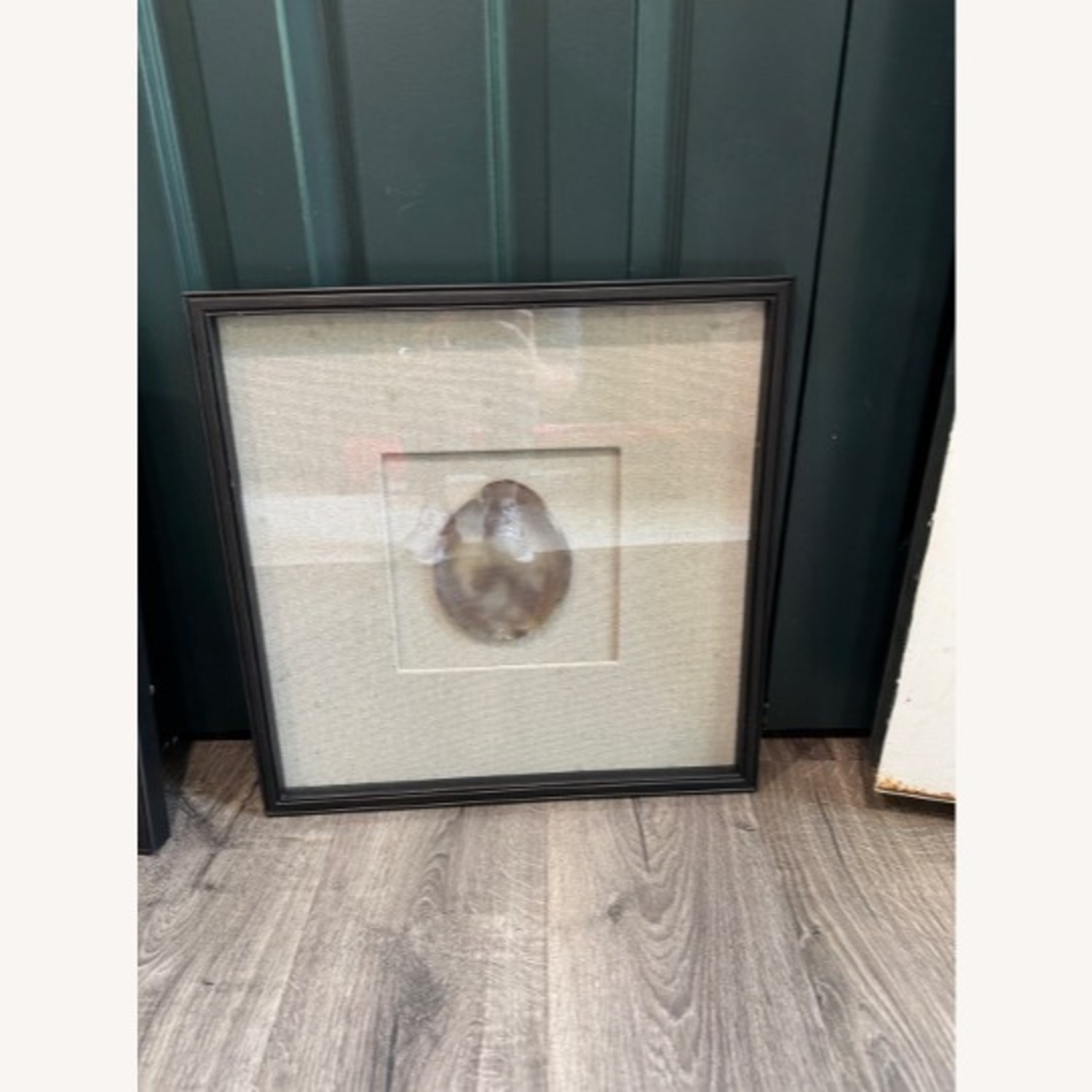 RH Framed Natural Agate on Linen - image-4