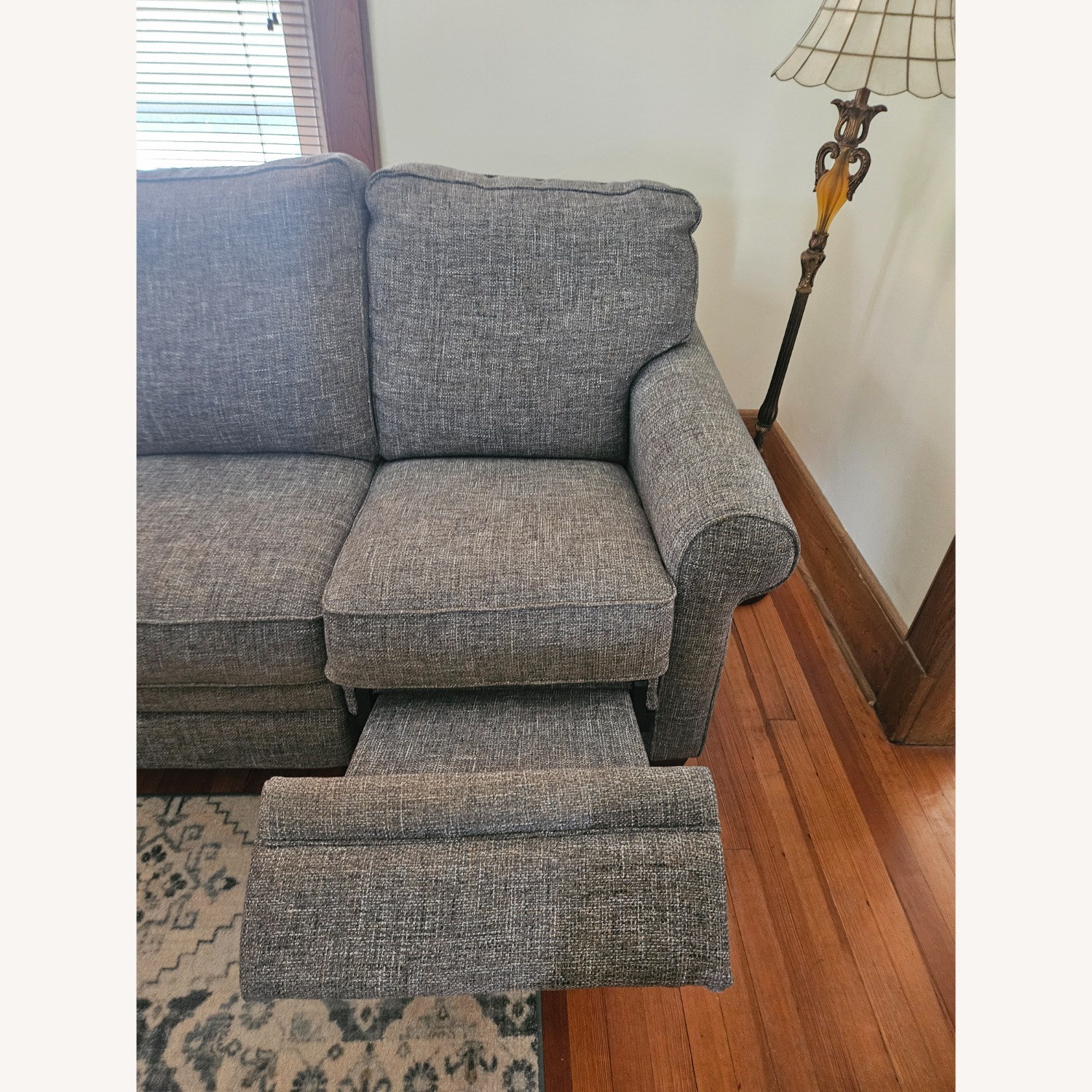 Dark Gray Fabric 3+ Piece Sectional - image-6