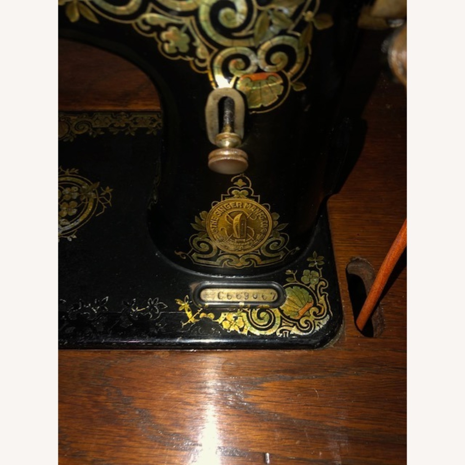 Vintage/Antique Dark Brown Bar Cart - image-3