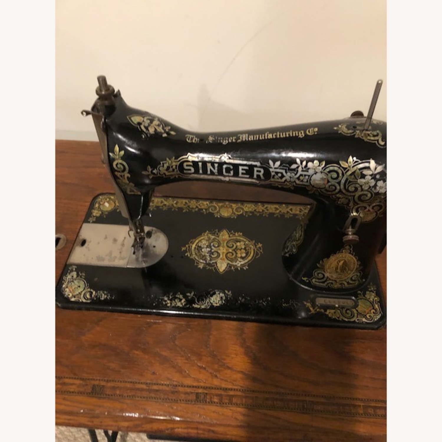 Vintage/Antique Dark Brown Bar Cart - image-4