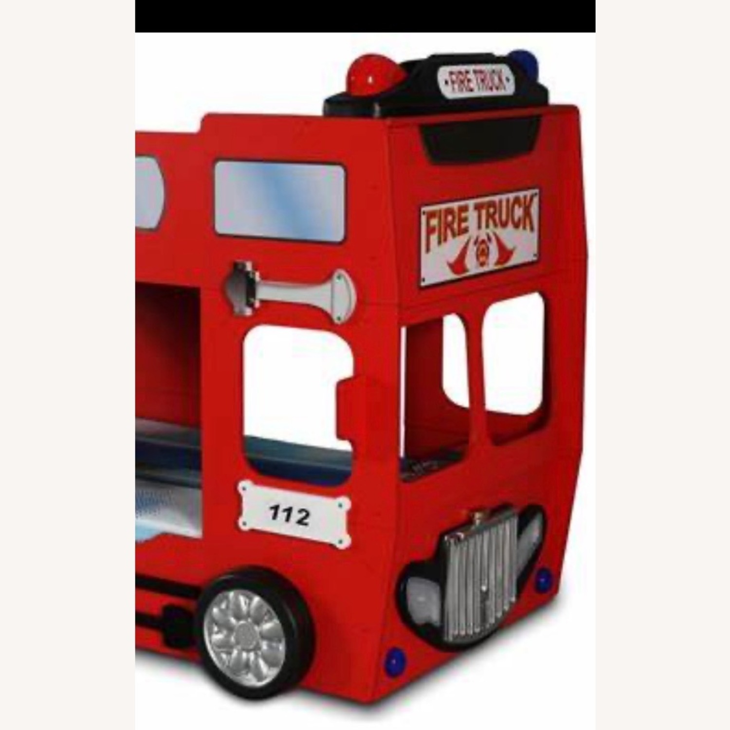 Fire Truck Bunk Bed - image-3