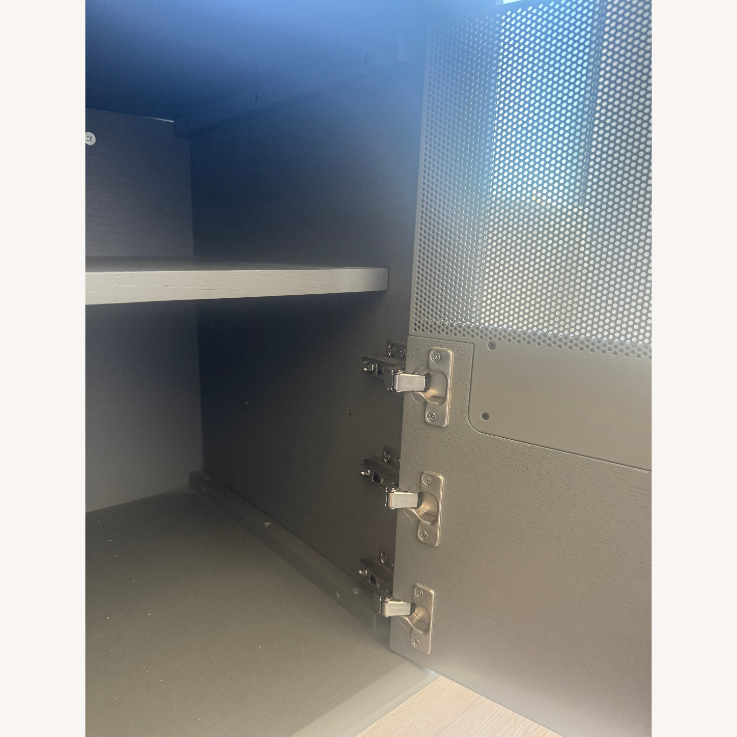 Blu Dot Center Console - Gray Dang 2 Door/2Drawer - image-12