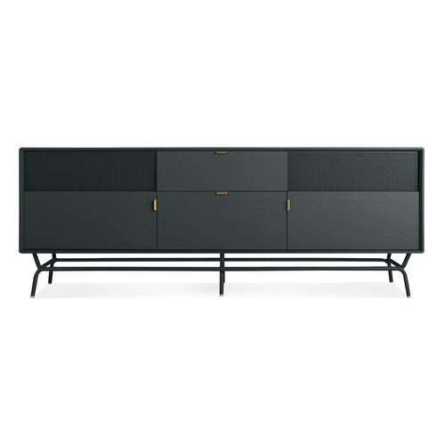 Used Blu Dot Center Console - Gray Dang 2 Door/2Drawer for sale on AptDeco