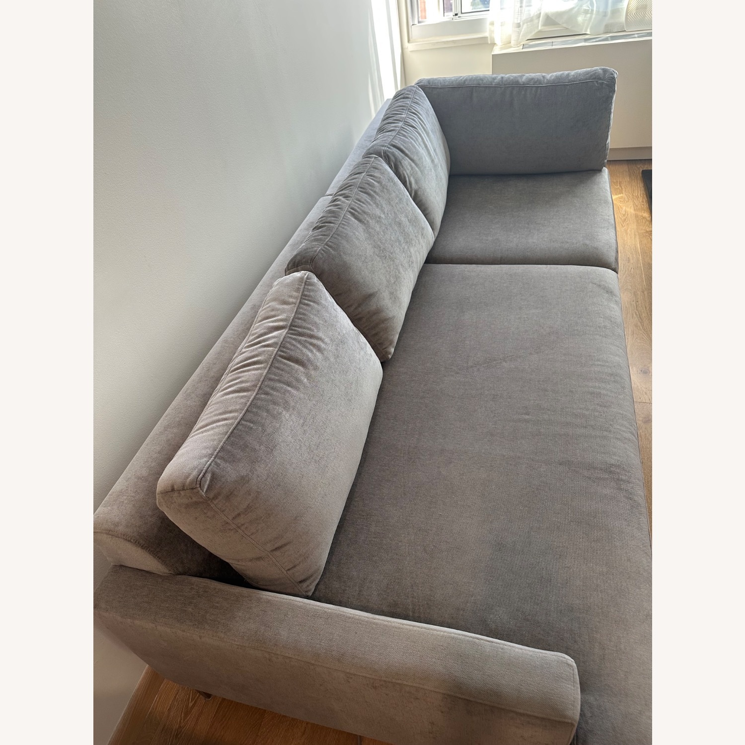 West Elm Andes Dark Gray 3+ Seater Sofa - image-2