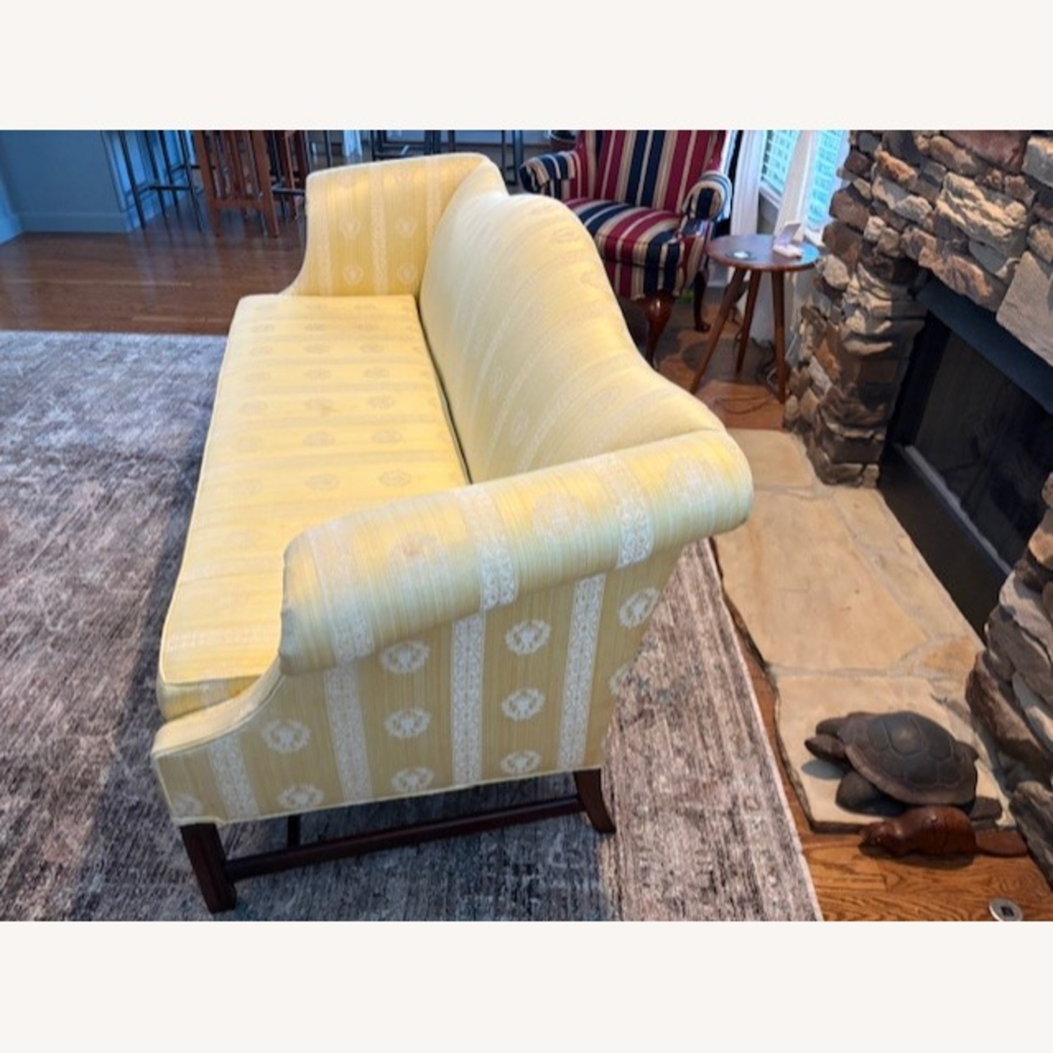 Hickory Chair Chippendale Camelback Mahogany Sofa - image-2