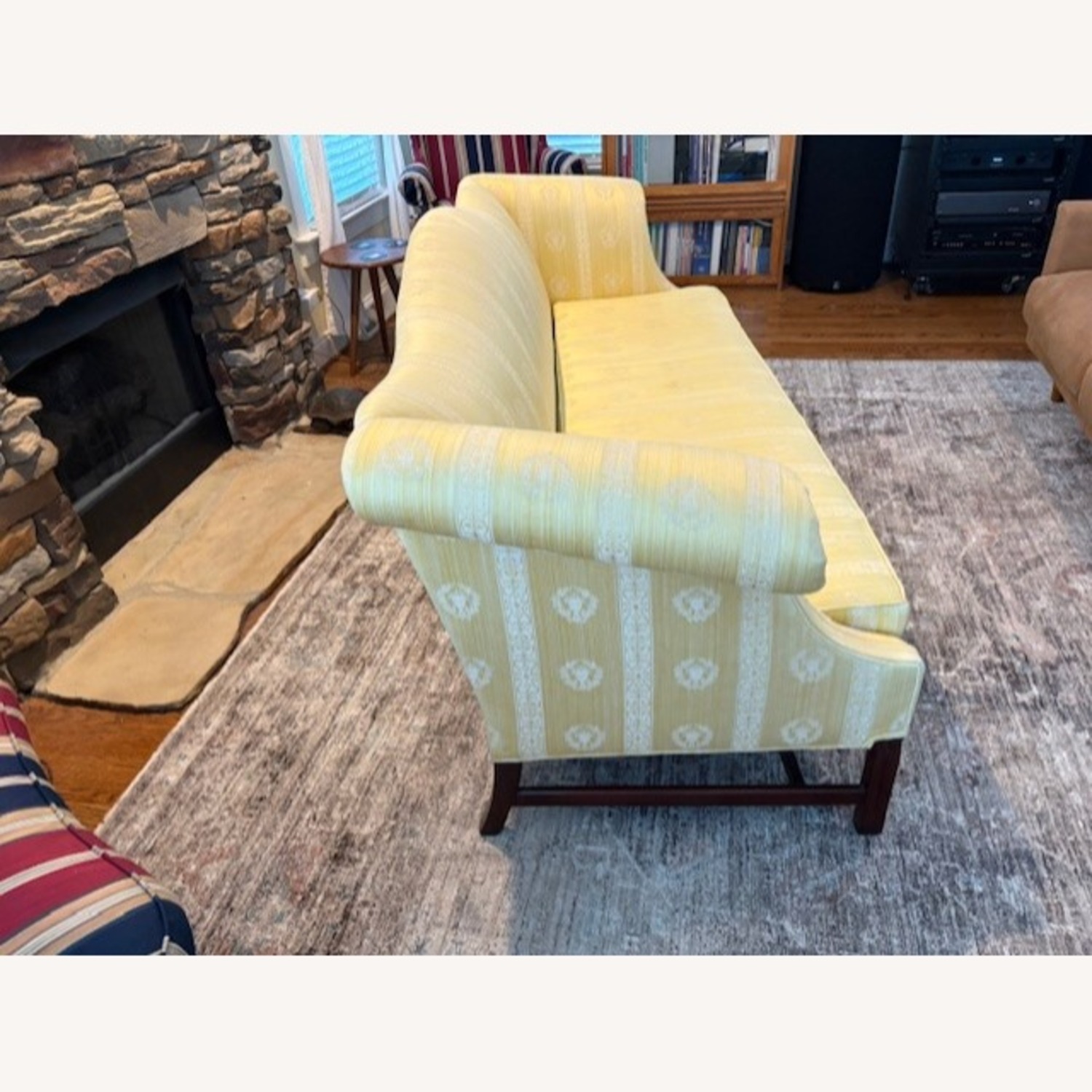 Hickory Chair Chippendale Camelback Mahogany Sofa - image-1