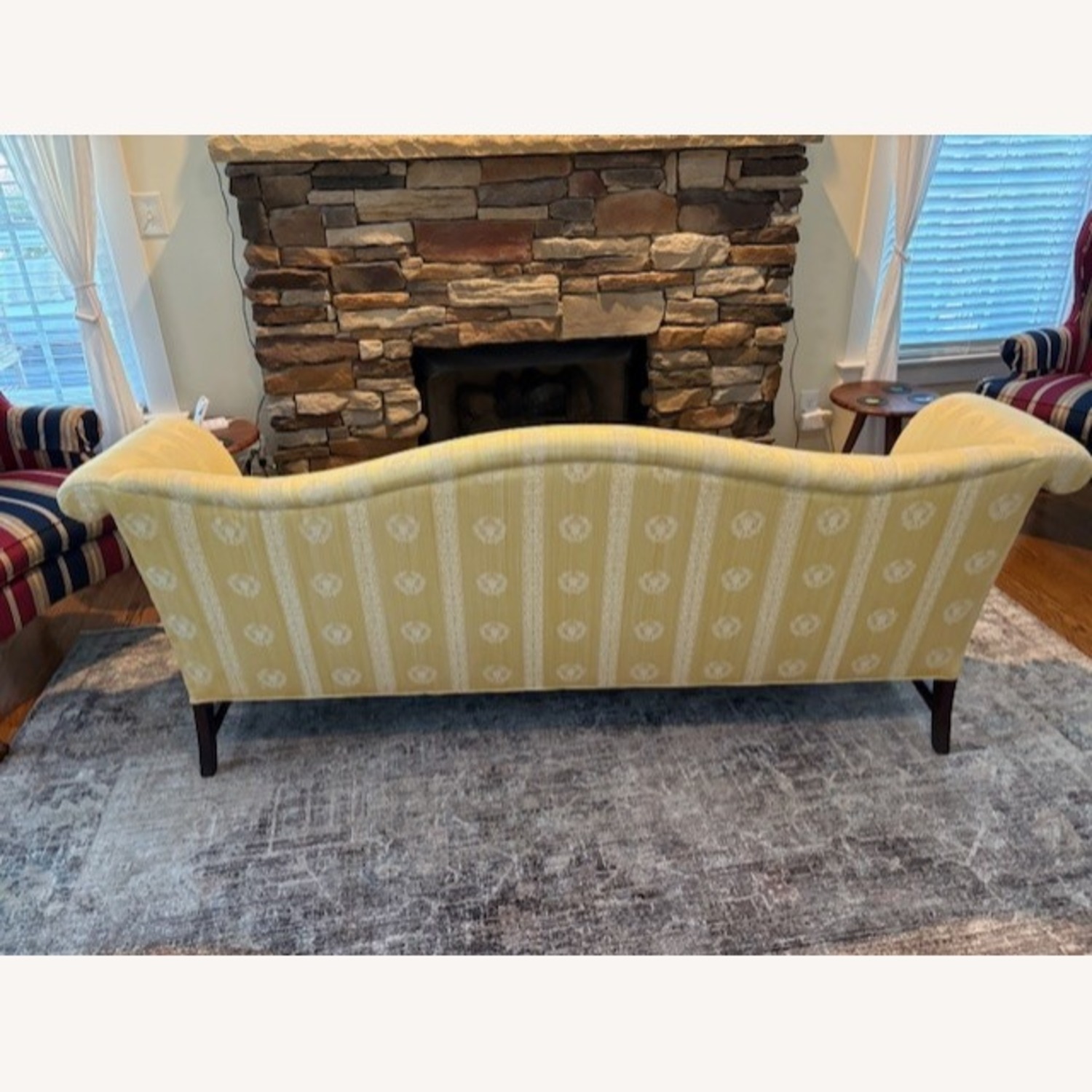 Hickory Chair Chippendale Camelback Mahogany Sofa - image-3