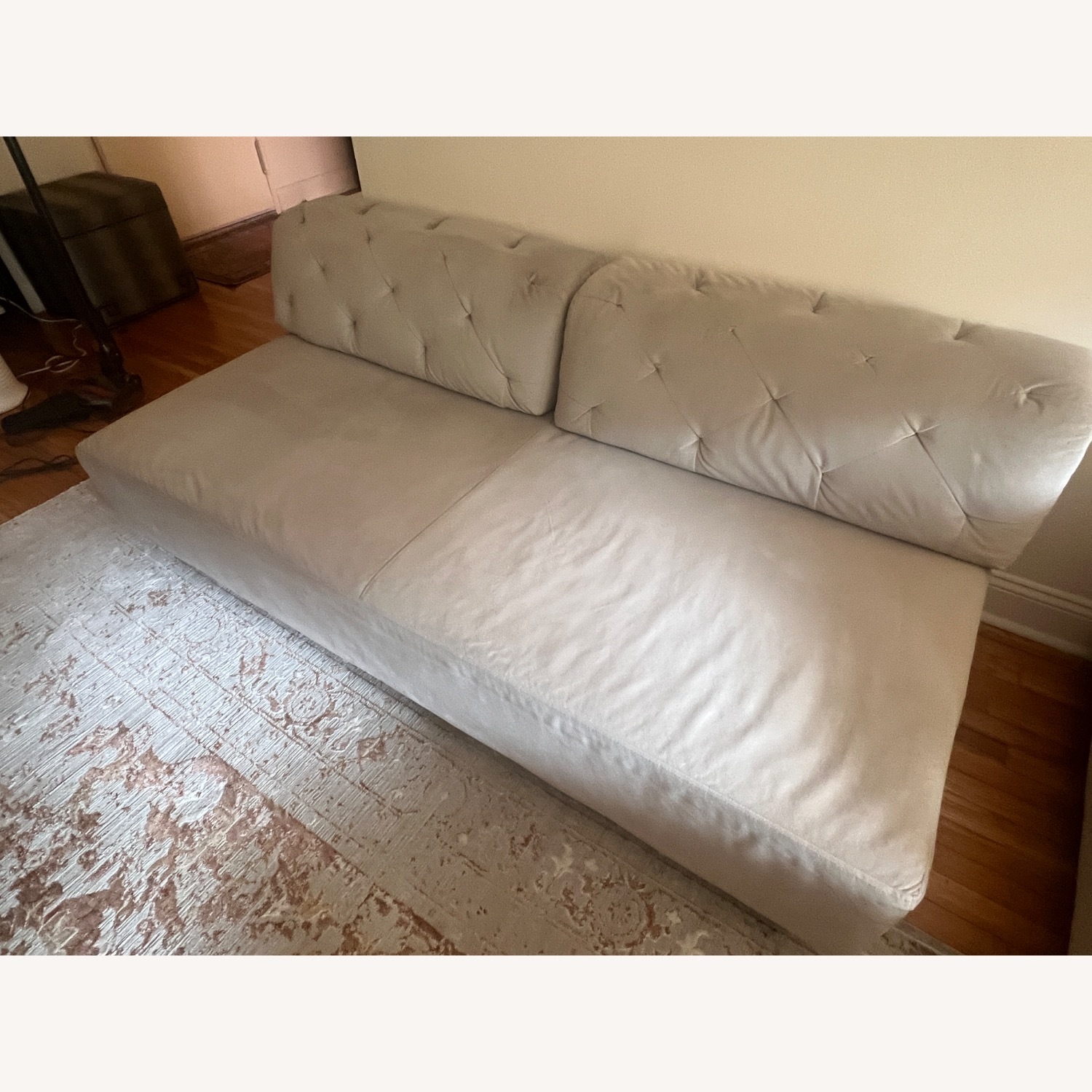 West Elm Tillary Light Gray Fabric Sleeper Sofa - image-5