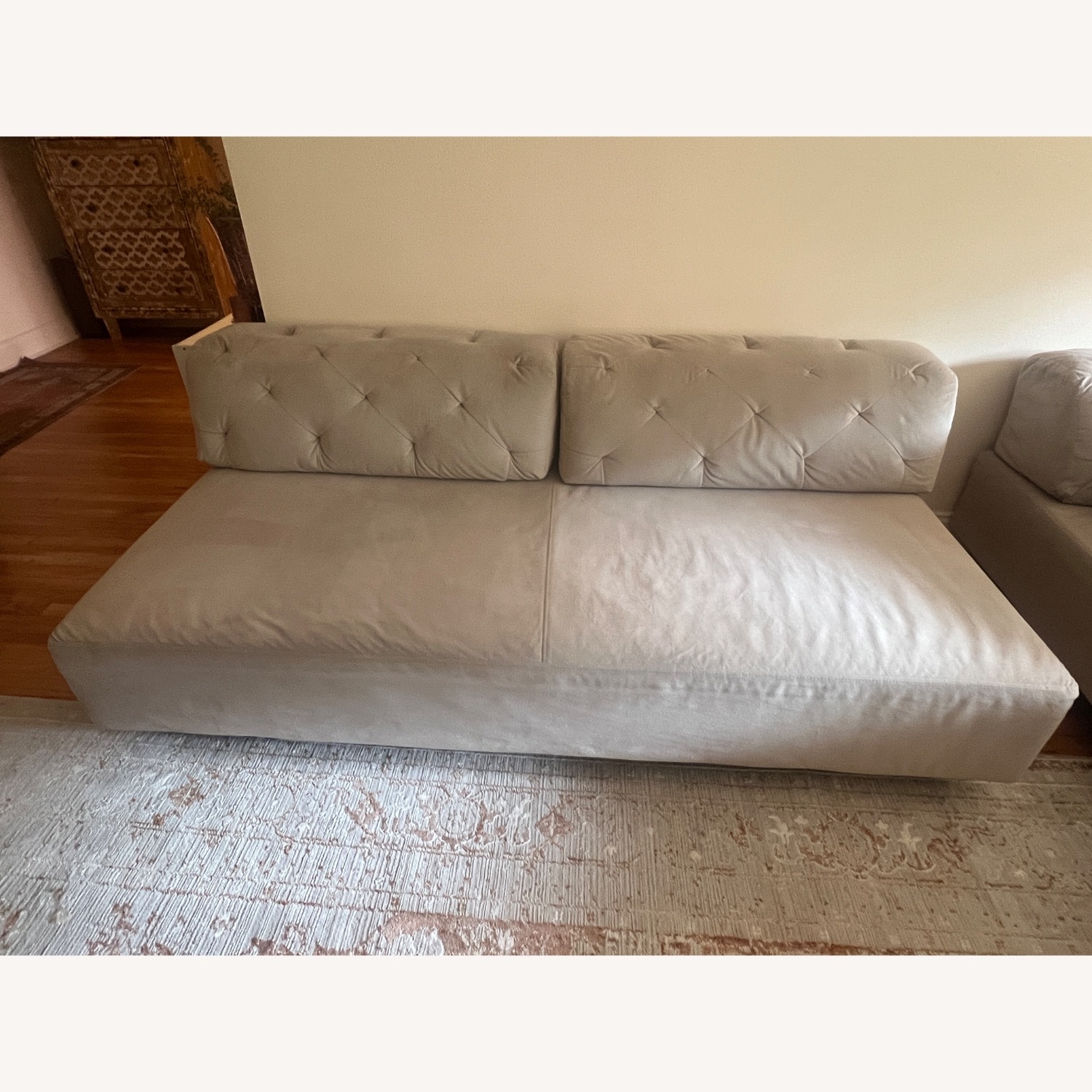 West Elm Tillary Light Gray Fabric Sleeper Sofa - image-2