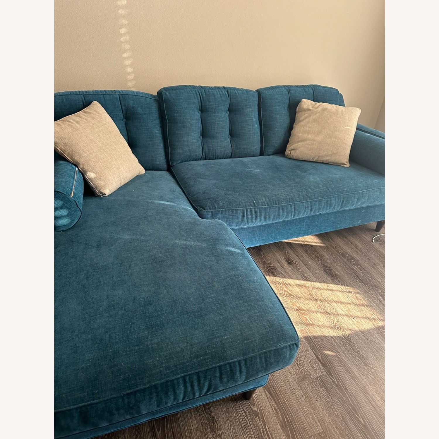 Rooms To Go Cindy Crawford Home Hanover 2 Piece Right Sided Sectional - image-3