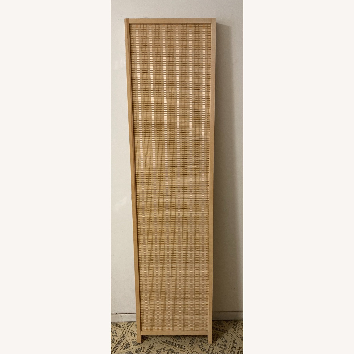 4-panel Bamboo Folding Room Divider - image-2