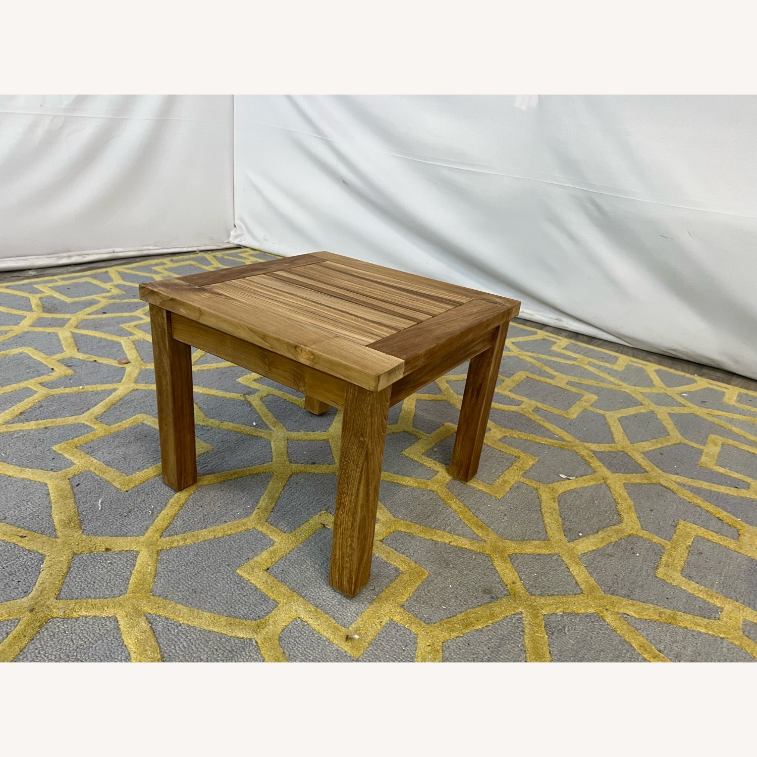 Wayfair Latitude Run Teak Wood End Table - image-4