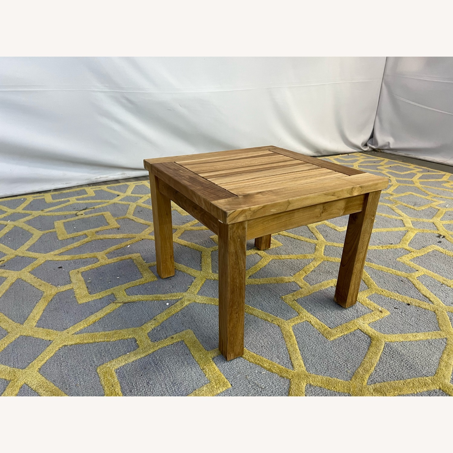 Wayfair Latitude Run Teak Wood End Table - image-3