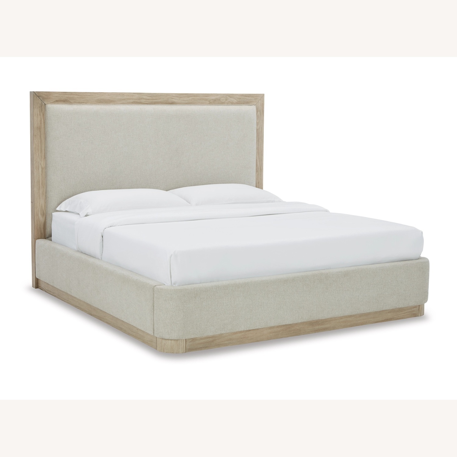 Ashley Hennington Natural King Bed - image-0