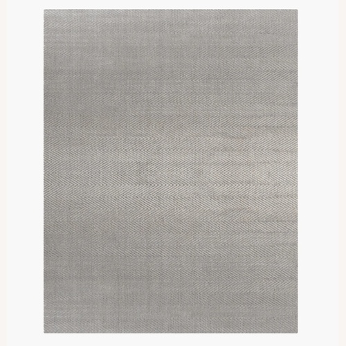 Used Restoration Hardware Light Gray Area Rug 9' x 12' for sale on AptDeco