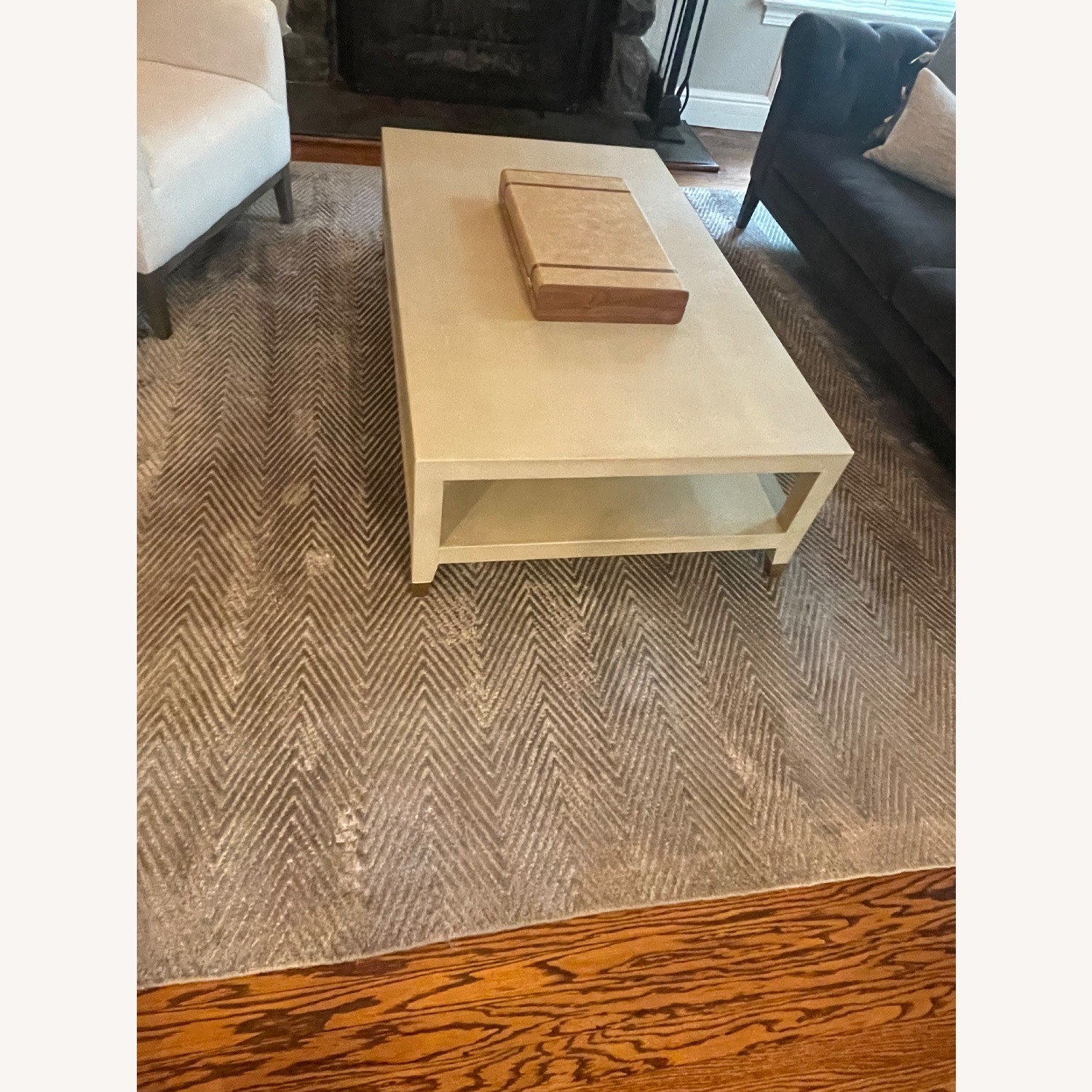 Restoration Hardware Light Gray Area Rug 9' x 12' - image-5