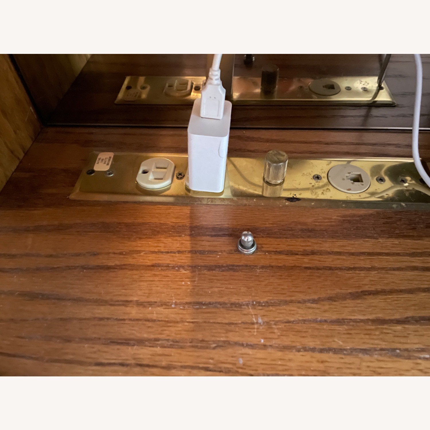 Vintage Arbek Oak Wall Unit storage Bed CalKing - image-8