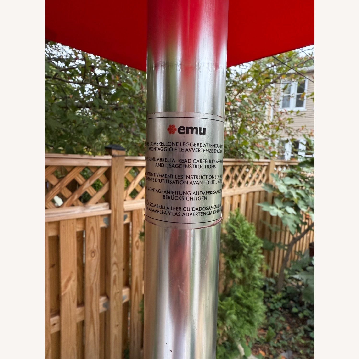 EMU Circus Red Umbrella - image-2