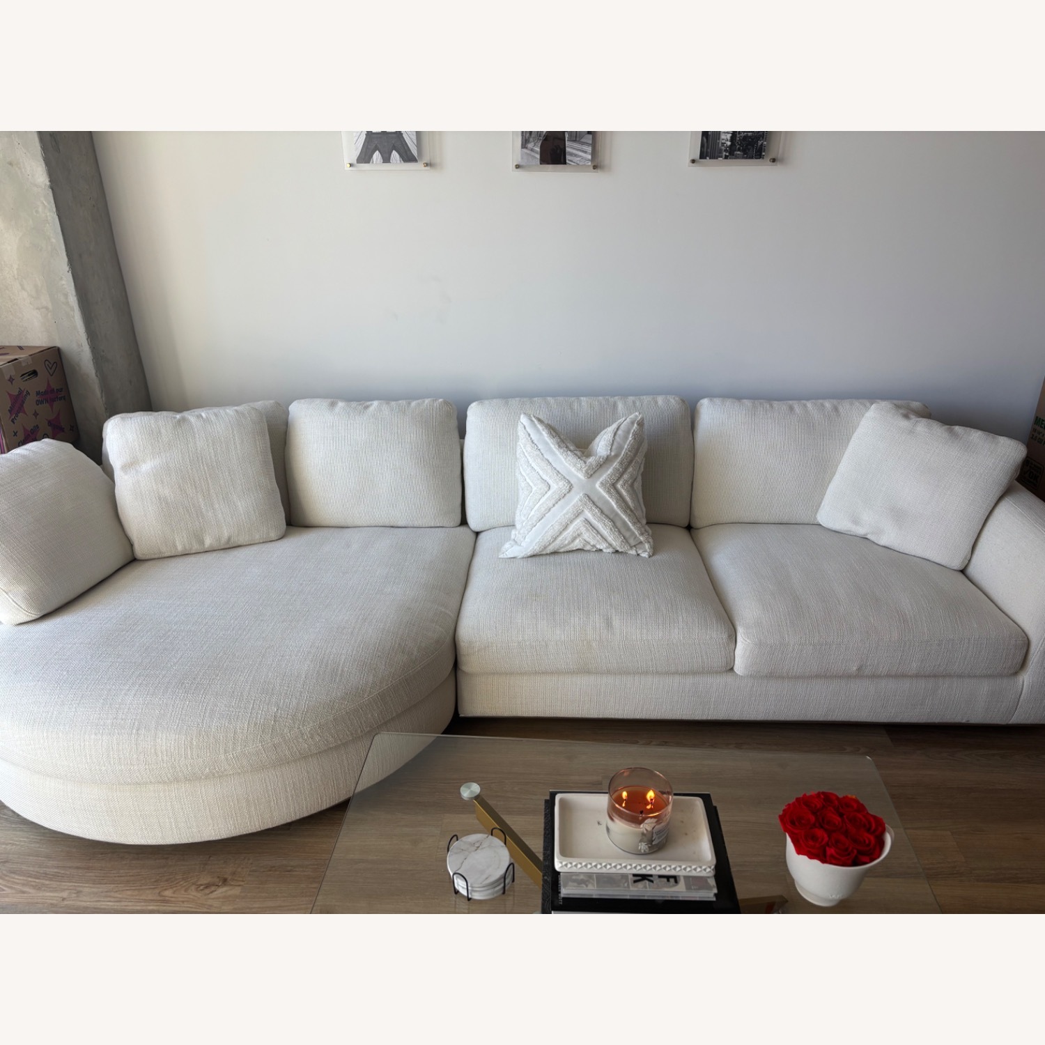 Castlery Hamilton Round Chaise Sectional - image-4