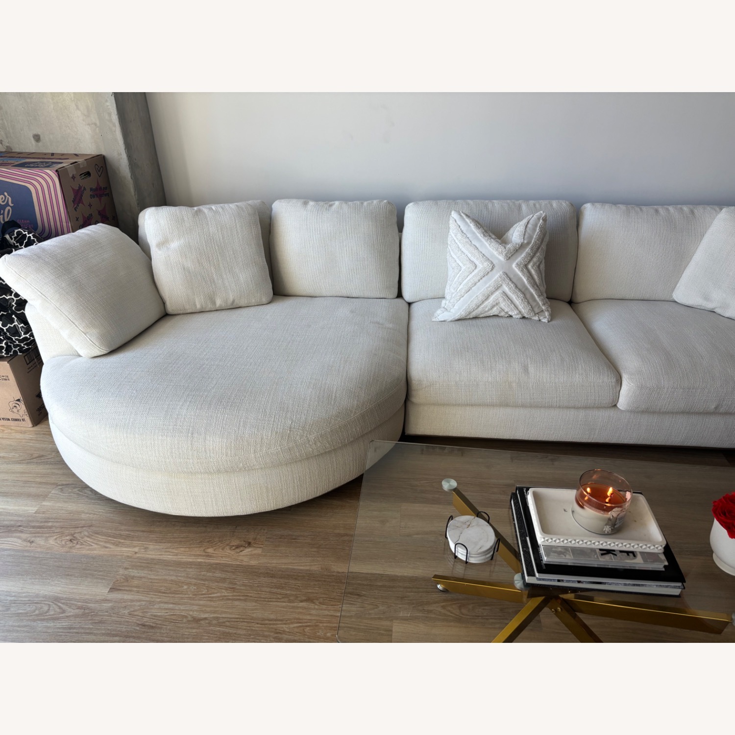 Castlery Hamilton Round Chaise Sectional - image-7