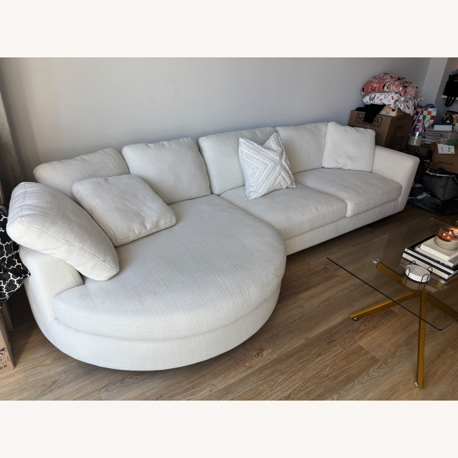 Castlery Hamilton Round Chaise Sectional - image-8