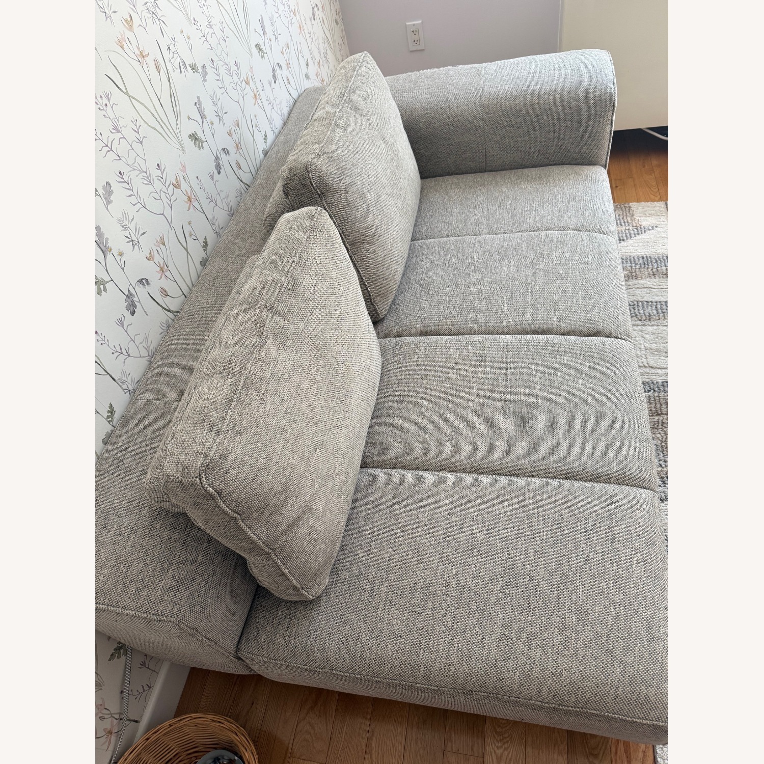 BoConcept Amsterdam Light Gray 2 Seater Sofa - image-4