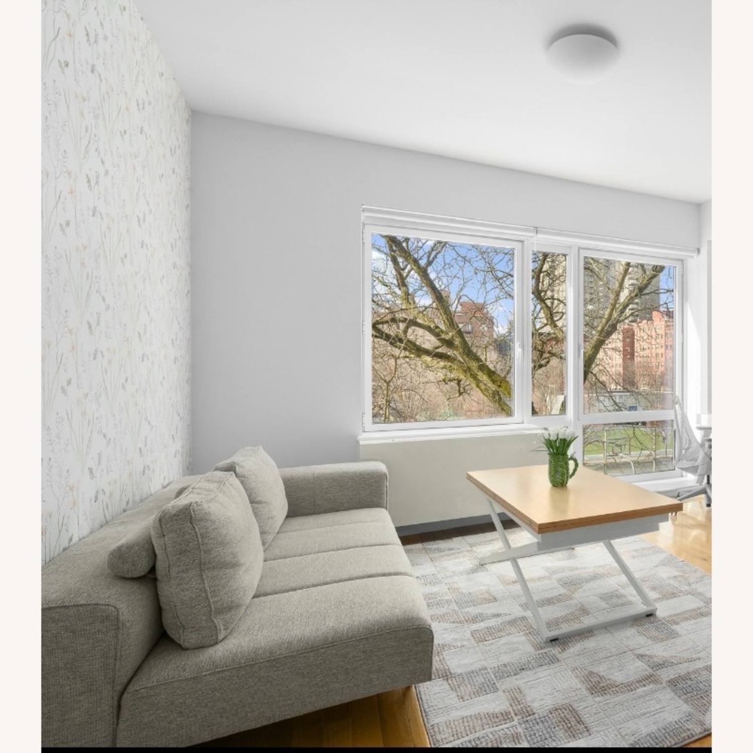 BoConcept Amsterdam Light Gray 2 Seater Sofa - image-1