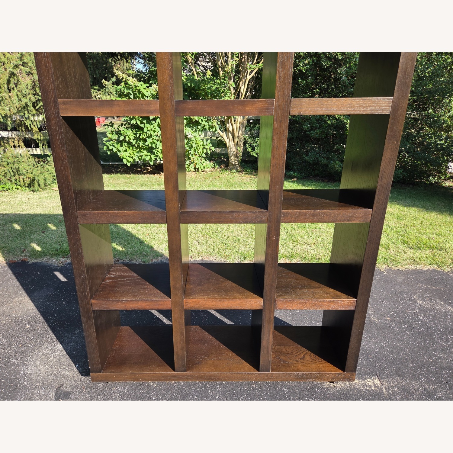 West Elm Rolling Storage Bookcase - Wheels - Black - image-8