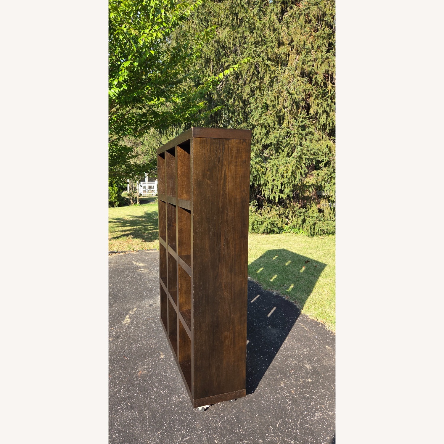 West Elm Rolling Storage Bookcase - Wheels - Black - image-6