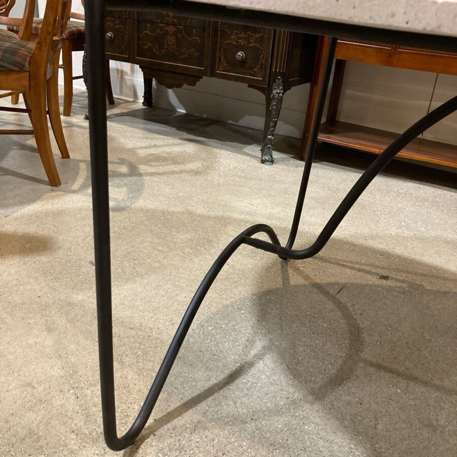 Lulu & Georgia Peggy Travertine Top Dining Table - image-8