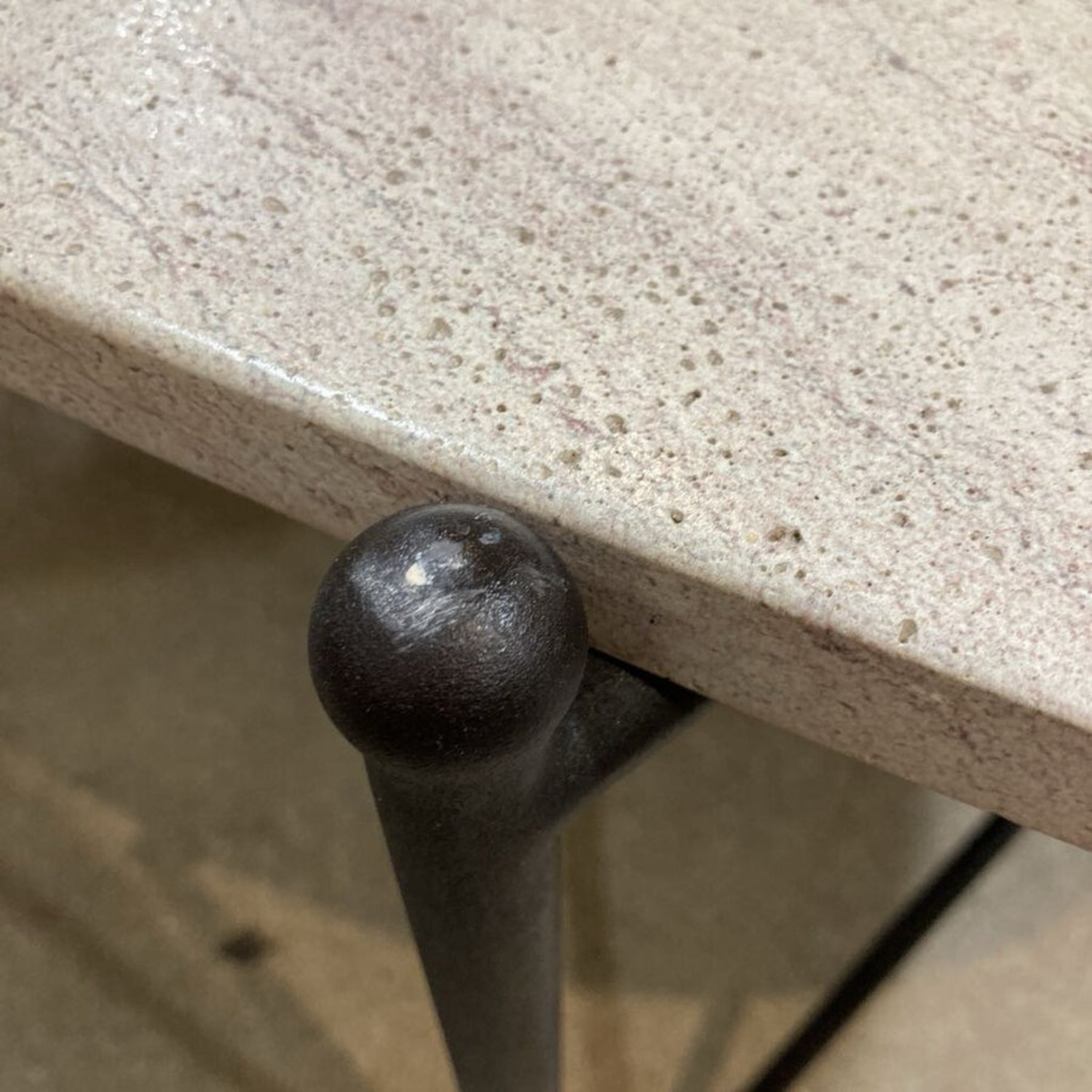 Lulu & Georgia Peggy Travertine Top Dining Table - image-10